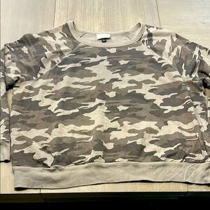 Camo long sleeve shirt